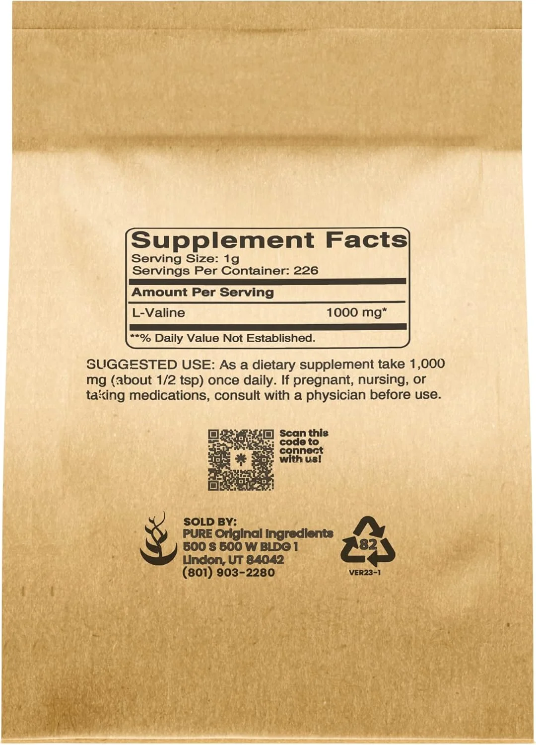 پودر ال-والین (226 گرم) از مواد اولیه خالص و اصلی، مکمل اسید آمینه ضروری پودر ال-والین (226 گرم) از مواد اولیه خالص و اصلی، مکمل اسید آمینه ضروری