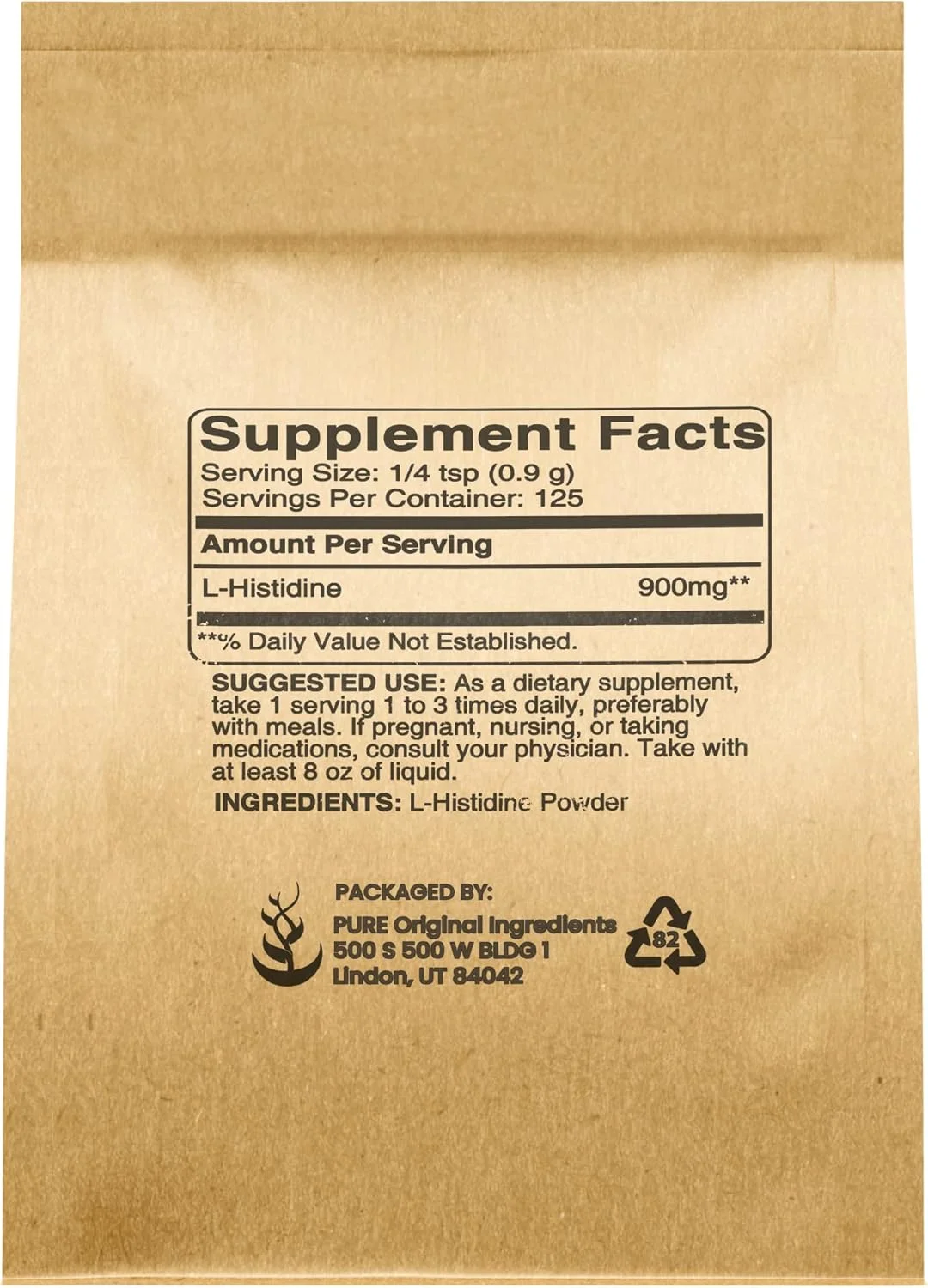 پودر ال-هیستیدین با مواد اولیه خالص و ناب، 113 گرم، مکمل اسید آمینه، بدون افزودنی، همیشه خالص پودر ال-هیستیدین با مواد اولیه خالص و ناب، 113 گرم، مکمل اسید آمینه، بدون افزودنی، همیشه خالص