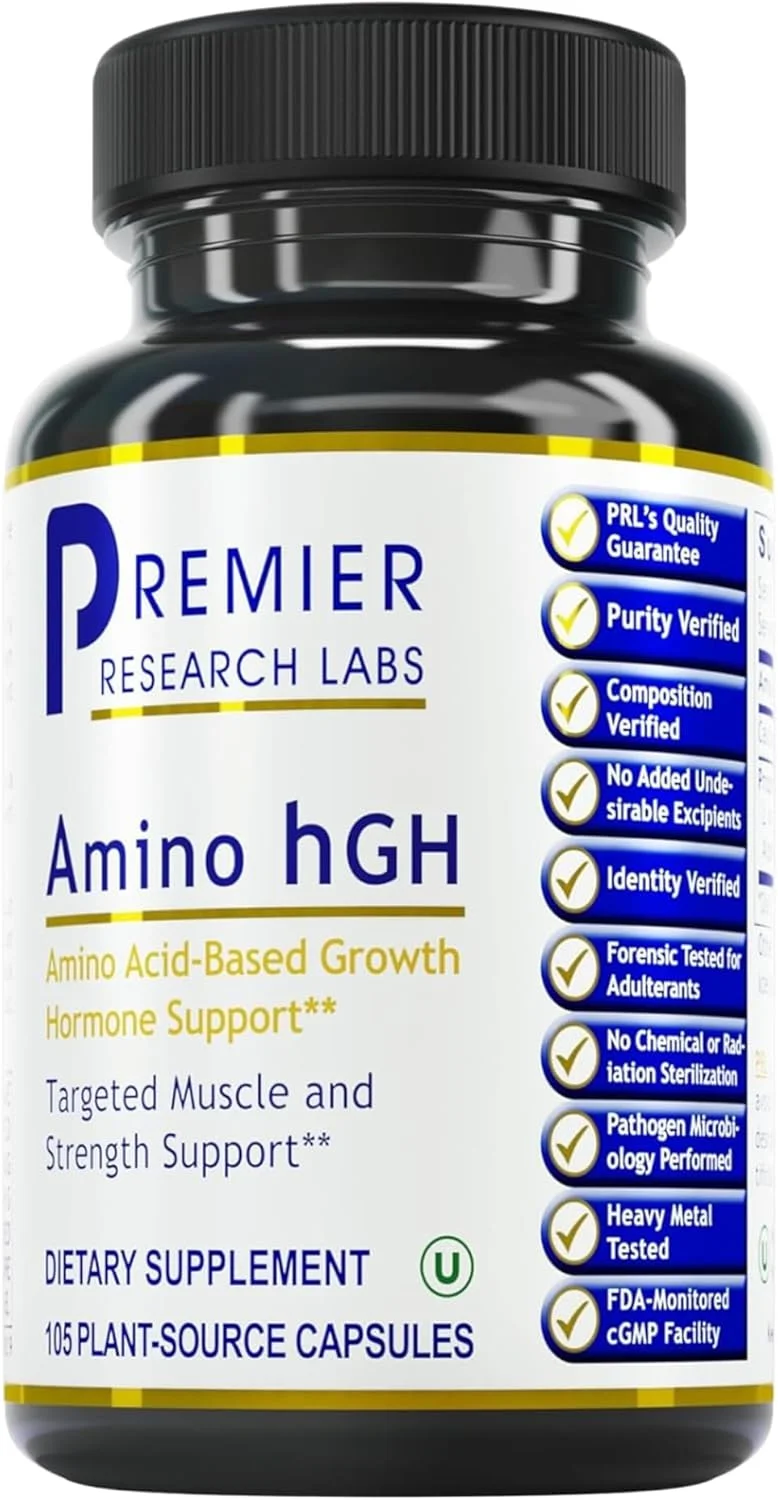 مکمل آمینو اچ جی اچ Premier Research Labs - مکمل های اچ جی اچ برای آقایان، مکمل های اچ جی اچ برای بانوان، آمینو اسیدها، ال-آرژنین، ال-لیزین، تقویت کننده اچ جی اچ، پشتیبانی از هورمون رشد انسانی و رشد عضلات - 105 کپسول مکمل آمینو اچ جی اچ Premier Research Labs - مکمل های اچ جی اچ برای آقایان، مکمل های اچ جی اچ برای بانوان، آمینو اسیدها، ال-آرژنین، ال-لیزین، تقویت کننده اچ جی اچ، پشتیبانی از هورمون رشد انسانی و رشد عضلات - 105 کپسول