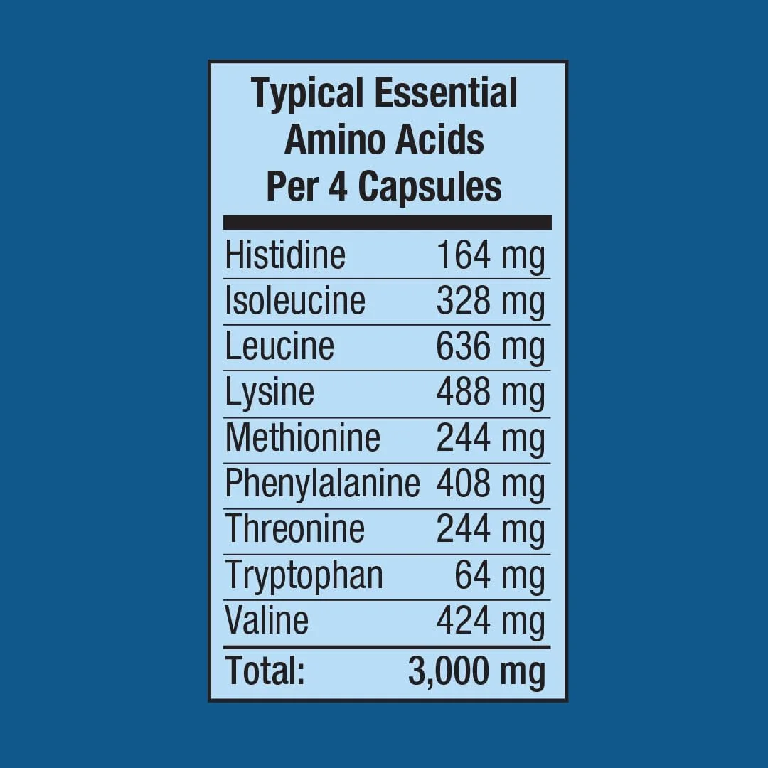مکمل اسیدهای آمینه ضروری پایپینگ راک | 3000 میلی گرم | 180 کپسول | ترکیب پیچیده برای مردان و زنان | EAA و BCAA | غیر GMO، بدون گلوتن | توسط Fitness Labs مکمل اسیدهای آمینه ضروری پایپینگ راک | 3000 میلی گرم | 180 کپسول | ترکیب پیچیده برای مردان و زنان | EAA و BCAA | غیر GMO، بدون گلوتن | توسط Fitness Labs