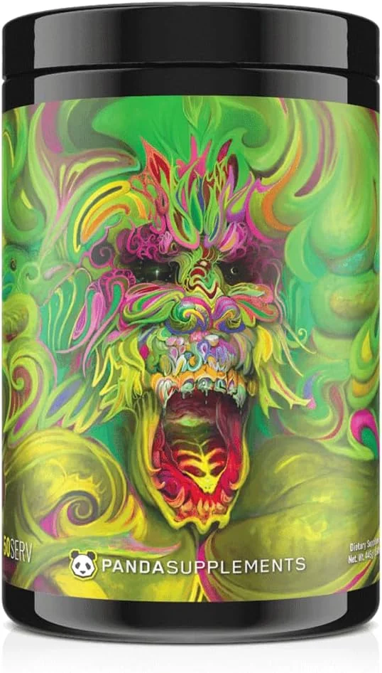 مکمل قبل از تمرین پاندا ساپس Rampage از Underground Bio Labs™: محرک قوی، افزایش پمپ، تمرکز و انرژی (۵۰ سروینگ) (طعم کیوی-لیچی-آناناس)