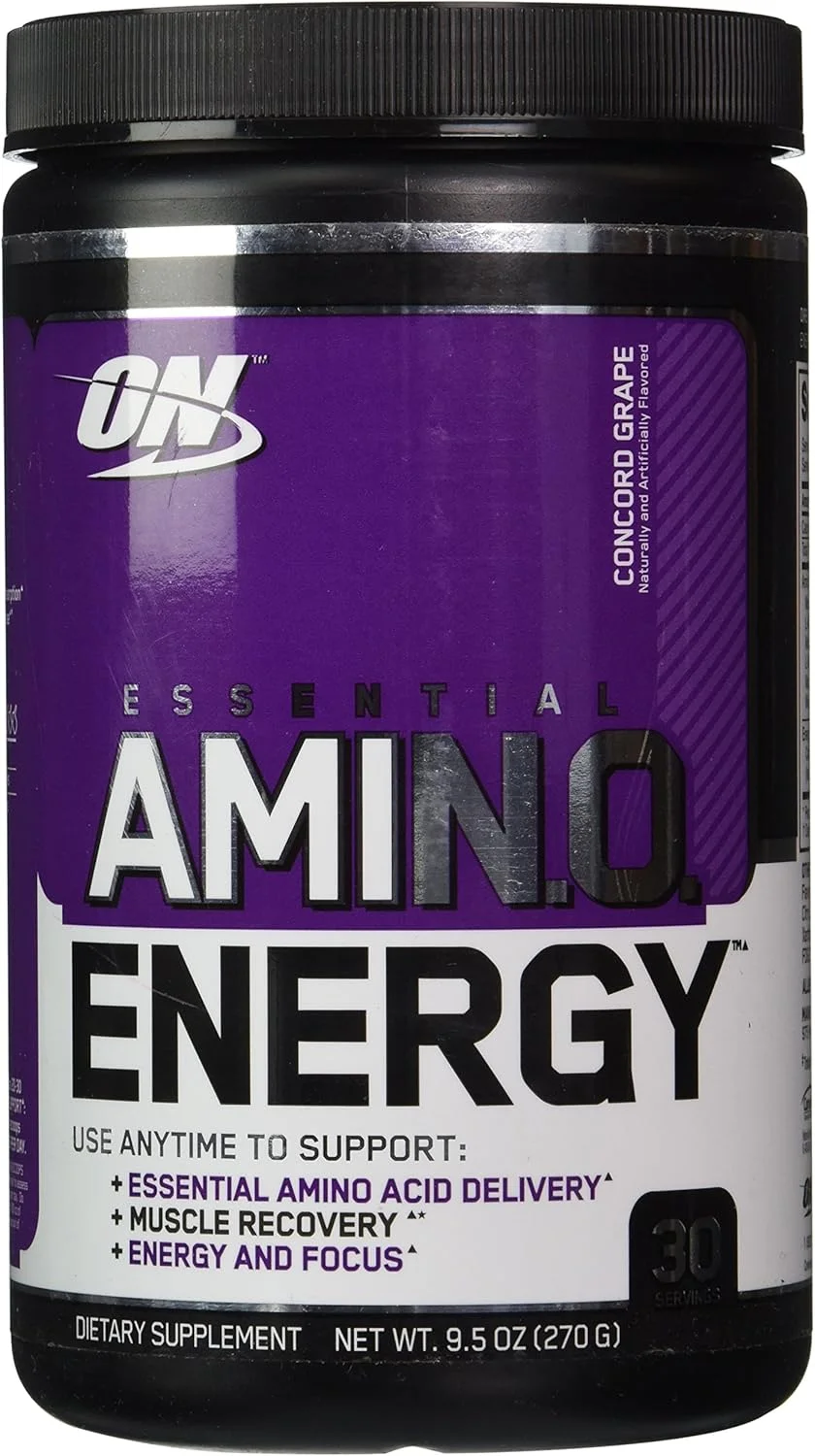 مکمل آمینو انرژی انگور کانکورد Optimum Nutrition - ۳۰ سروینگ، ۲۷۰ گرم