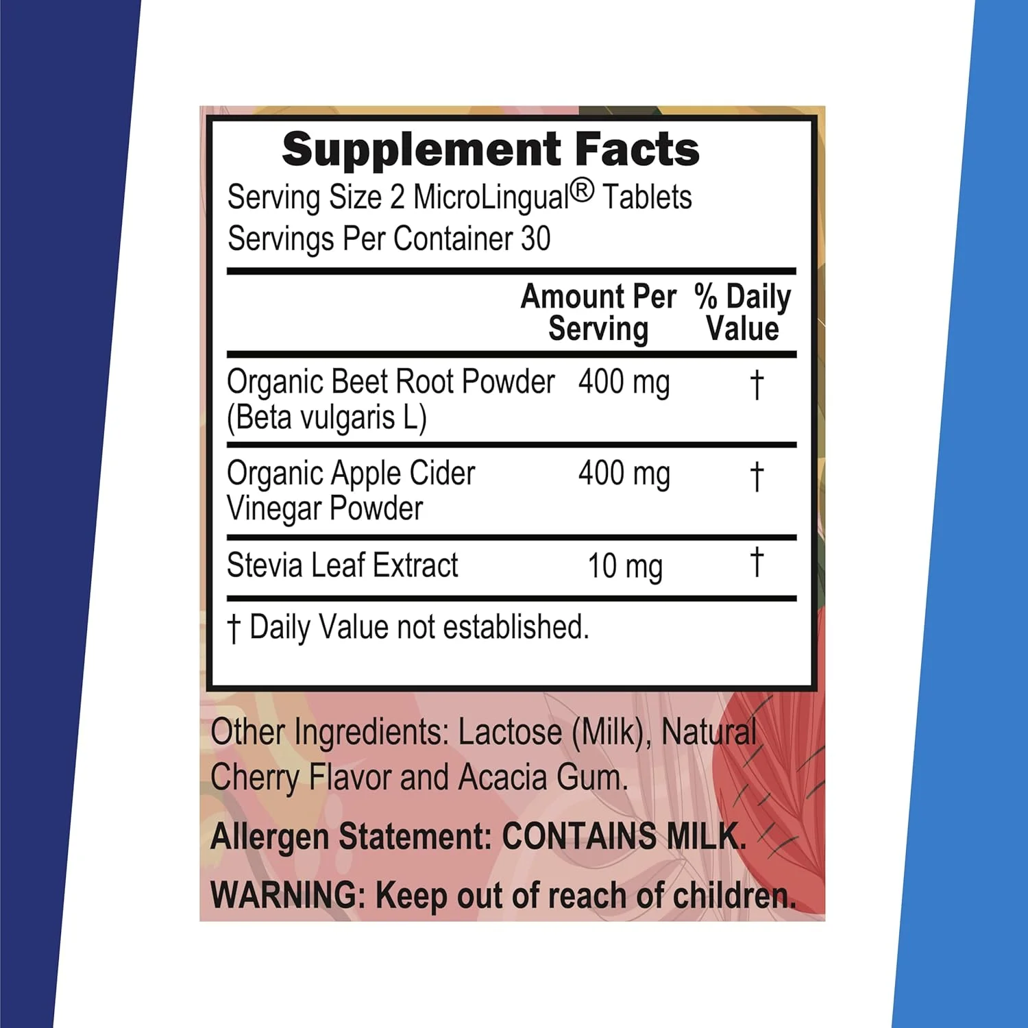 قرص های مکیدنی چغندر و سرکه سیب سوپریور سورس - مکمل انرژی و تقویت کننده نیتریک اکسید - ارگانیک، غیر GMO و بدون مواد نگهدارنده - 60 قرص میکرو لینگوال