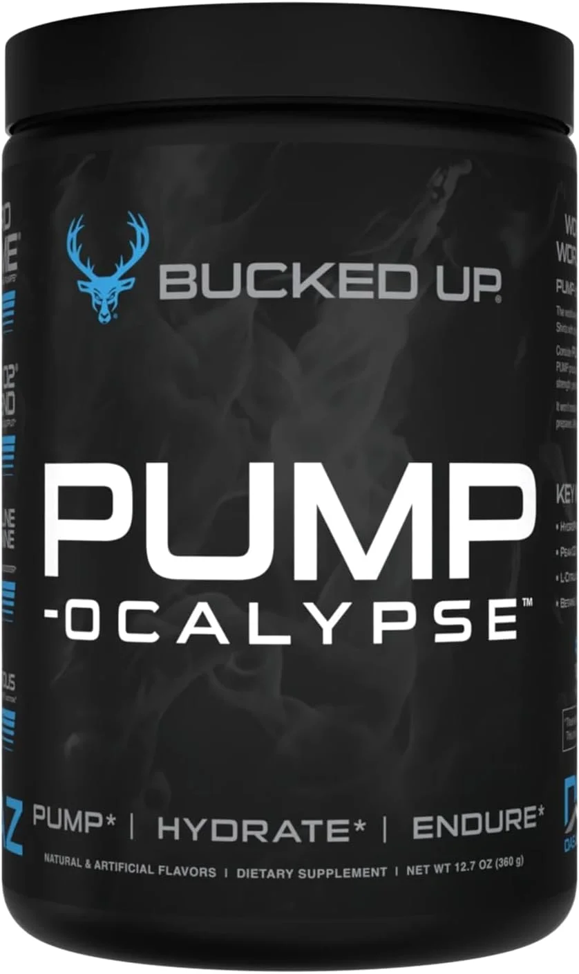 مکمل اکسید نیتریک و ال آرژنین با سیترولین مالات، گلیسرپمپ | تقویت کننده نهایی N.O. | پشتیبانی از عضله سازی بدون چربی برای جریان خون، عروق، هیدراتاسیون و استقامت با طعم تمشک آبی