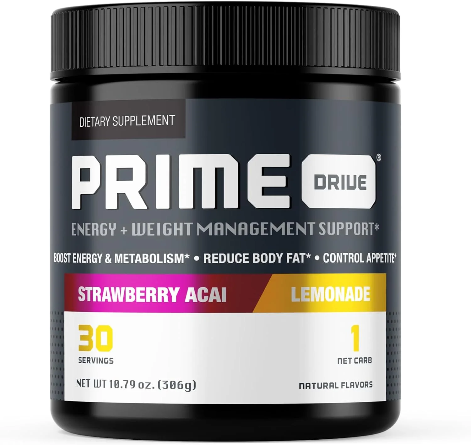 پودر نوشیدنی انرژی زا قبل از تمرین با طعم توت فرنگی، آکای و لیموناد، افزایش دهنده انرژی، تمرکز و شدت تمرین، تقویت متابولیسم (30 سروینگ)