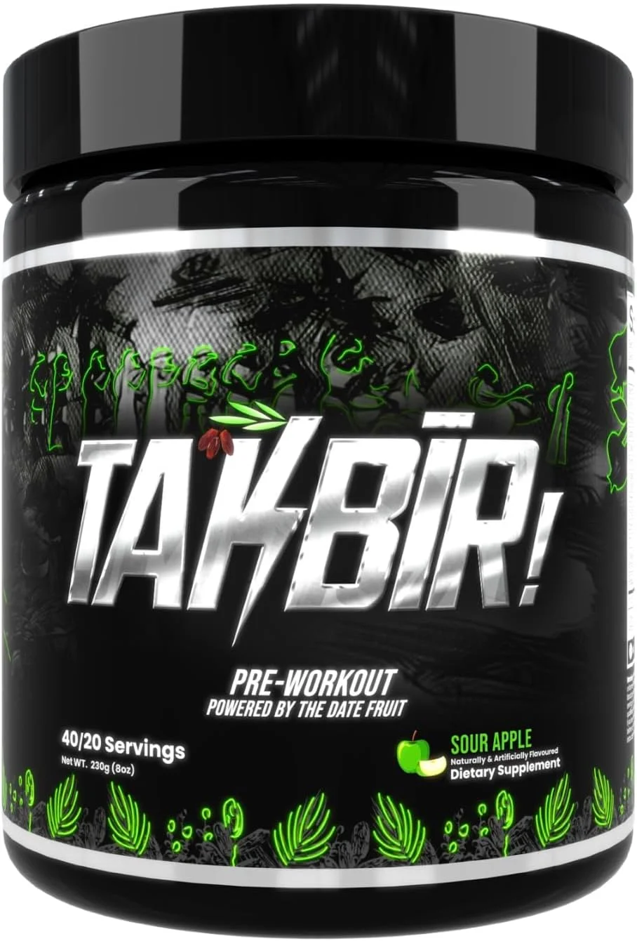 تکبیر! مکمل قبل از تمرین | با قدرت خرما | انار، عسل و سیاه دانه | انرژی طبیعی و پشتیبانی از عملکرد | مواد اولیه پاک | حلال (40/20 سروینگ، سیب ترش) تکبیر! مکمل قبل از تمرین | با قدرت خرما | انار، عسل و سیاه دانه | انرژی طبیعی و پشتیبانی از عملکرد | مواد اولیه پاک | حلال (40/20 سروینگ، سیب ترش)