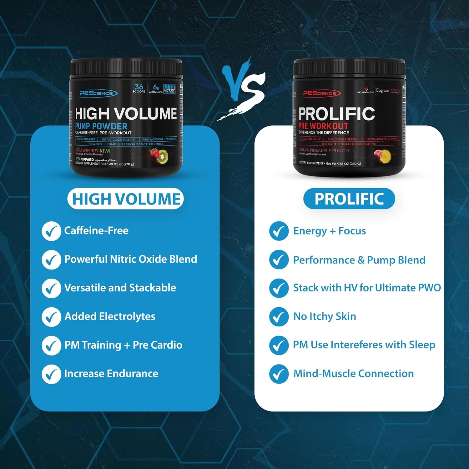 مجموعه مکمل پیش از تمرین PEScience – Prolific & High Volume، تمشک لیموناد، تقویت کننده نیتریک اکسید – 40 و 36 پیمانه، ال آرژنین نیترات، ال سیترولین، پودر پیش از تمرین برای آقایان و بانوان - تصویر 2 مجموعه مکمل پیش از تمرین PEScience – Prolific & High Volume، تمشک لیموناد، تقویت کننده نیتریک اکسید – 40 و 36 پیمانه، ال آرژنین نیترات، ال سیترولین، پودر پیش از تمرین برای آقایان و بانوان - تصویر 2