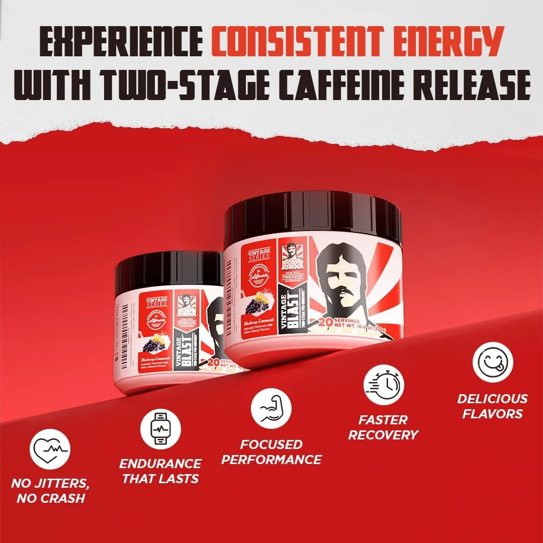 مکمل پیش از تمرین دو مرحله ای اولتیمیت Old School Labs برای انرژی انفجاری، پمپ های حجیم و تمرکز لیزری - پودر پیش از تمرین برای مردان و زنان - پودر پیش از تمرین با آمینو اسیدها - مواد طبیعی و 250 میلی گرم کافئین مکمل پیش از تمرین دو مرحله ای اولتیمیت Old School Labs برای انرژی انفجاری، پمپ های حجیم و تمرکز لیزری - پودر پیش از تمرین برای مردان و زنان - پودر پیش از تمرین با آمینو اسیدها - مواد طبیعی و 250 میلی گرم کافئین