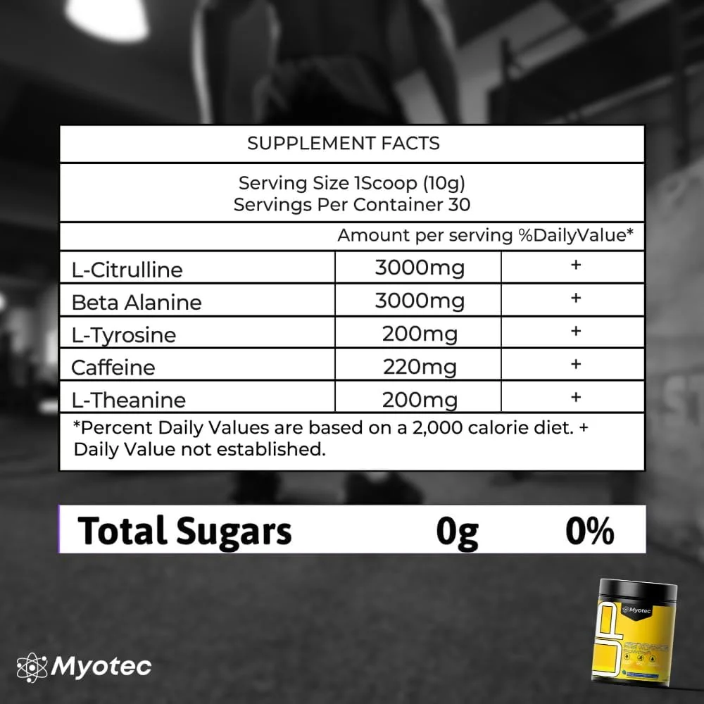 پودر مکمل قبل از تمرین UP Mid Stimulant، افزایش انرژی و تمرکز، حاوی کافئین، بتا آلانین، ال-سیترولین، بدون شکر، 30 سروینگ، ترکیب عملکردی برای آقایان و بانوان (30 سروینگ، تمشک آبی)