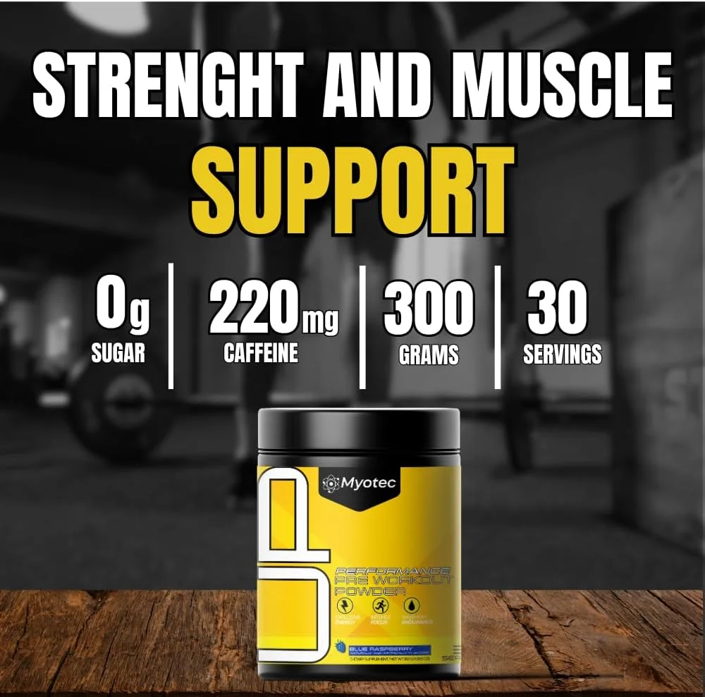 پودر مکمل قبل از تمرین UP Mid Stimulant، افزایش انرژی و تمرکز، حاوی کافئین، بتا آلانین، ال-سیترولین، بدون شکر، 30 سروینگ، ترکیب عملکردی برای آقایان و بانوان (30 سروینگ، تمشک آبی)