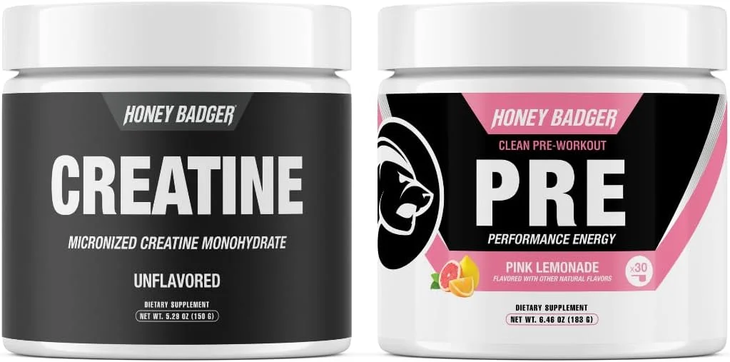 پودر مکمل ورزشی هانی بجر | کراتین مونوهیدرات میکرونیزه | رشد و ریکاوری عضلات | انرژی طبیعی برای آقایان و بانوان | بدون شکر و پالئو | 30 سروینگ