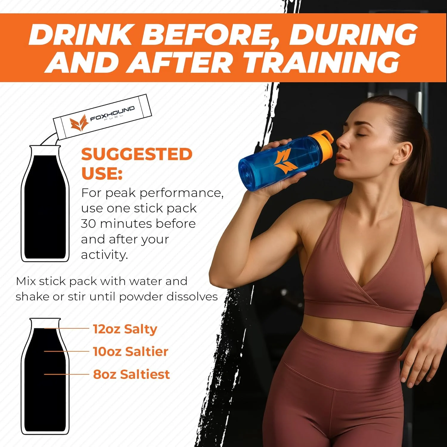 مخلوط نوشیدنی عملکرد فاکس هاوند | انرژی، آبرسانی، ریکاوری | ترکیبی تمیز از الکترولیت ها، ویتامین ها، کربوهیدرات ها و کافئین برای مردان و زنان | مواد طبیعی | 16 بسته استیک مخلوط نوشیدنی عملکرد فاکس هاوند | انرژی، آبرسانی، ریکاوری | ترکیبی تمیز از الکترولیت ها، ویتامین ها، کربوهیدرات ها و کافئین برای مردان و زنان | مواد طبیعی | 16 بسته استیک