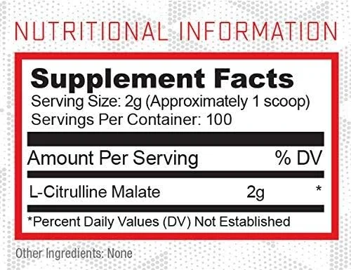پودر سیترولین مالات سری Foundation Purus Labs | آمینو اسید فعال ال-سیترولین | قدرت، حجم و ریکاوری | 100 سروینگ (بدون طعم)
