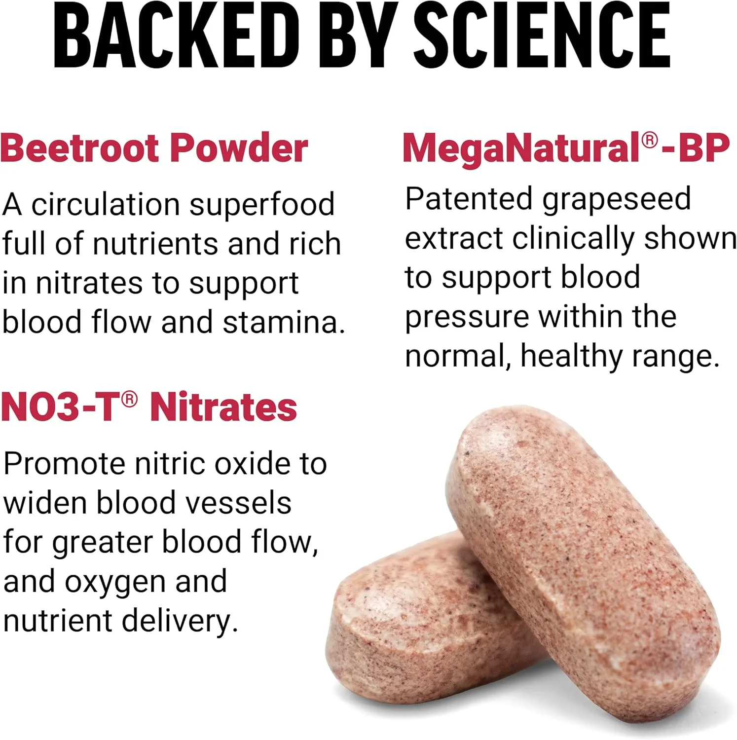مکمل های چغندر فورس فکتور توتال، مکمل اکسید نیتریک با پودر ریشه چغندر، نیترات ها، عصاره دانه انگور برای گردش خون، قلب و عروق، سلامت قلب، 360 قرص، بسته 3 عددی
