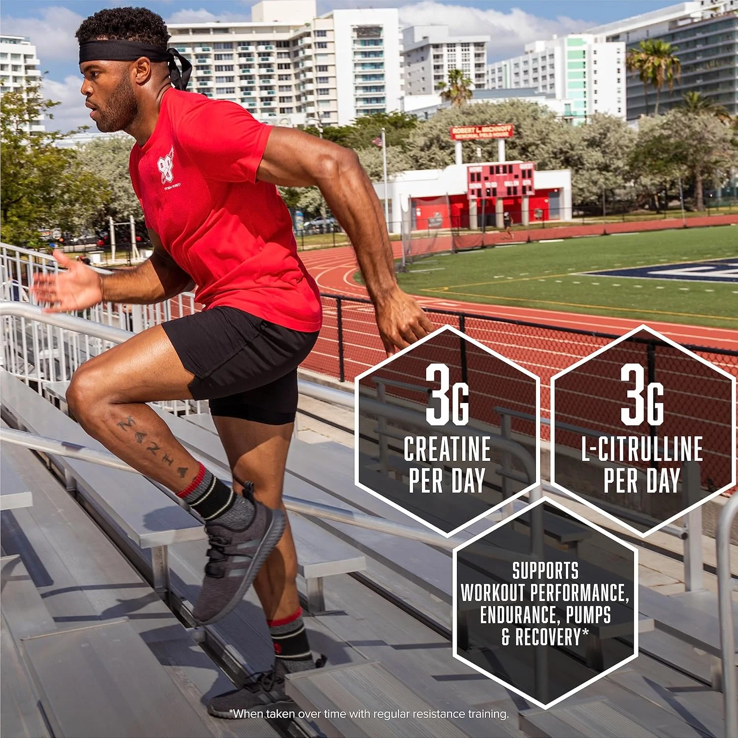 بی اس ان نیتریکس 2.0، مکمل ورزشی، پیش سازهای نیتریک اکسید، 3 گرم کراتین، 3 گرم ال سیترولین، ال-سیترولین، پشتیبانی از عملکرد ورزشی، پمپ عضلانی، ریکاوری عضلات و استقامت، 180 قرص، 60 سروینگ