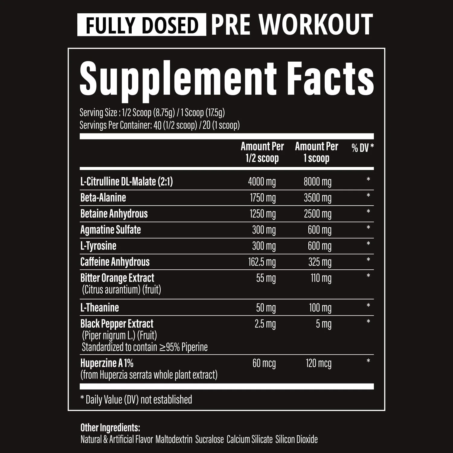 پودر مکمل قبل از تمرین تی سی نوتریشن بچ 27 - 8 گرم سیترولین، 3.5 گرم بتا آلانین، 2.5 گرم بتائین، 325 میلی گرم کافئین | انرژی فوری، تمرکز، پمپ و قدرت | تقویت کننده اکسید نیتریک 20 سروینگ (کرم پرتقال)