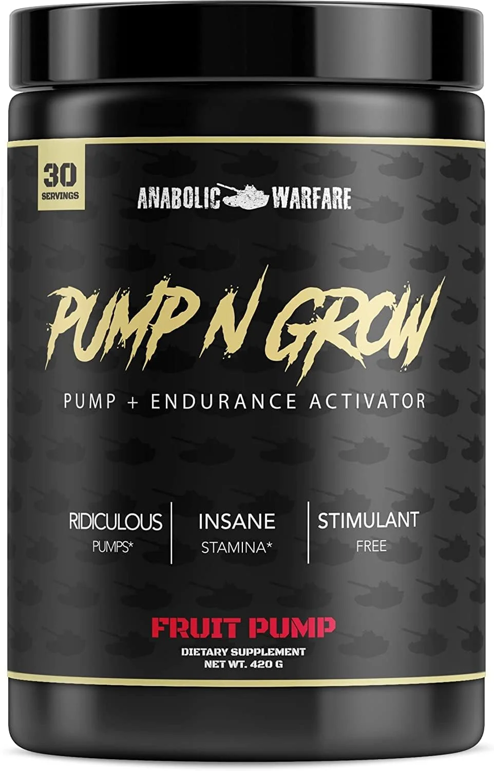 بسته ترکیبی Anabolic Warfare Veiniac + Pump N Grow - پمپ بدون محرک و استقامت برای تمرینات شدید