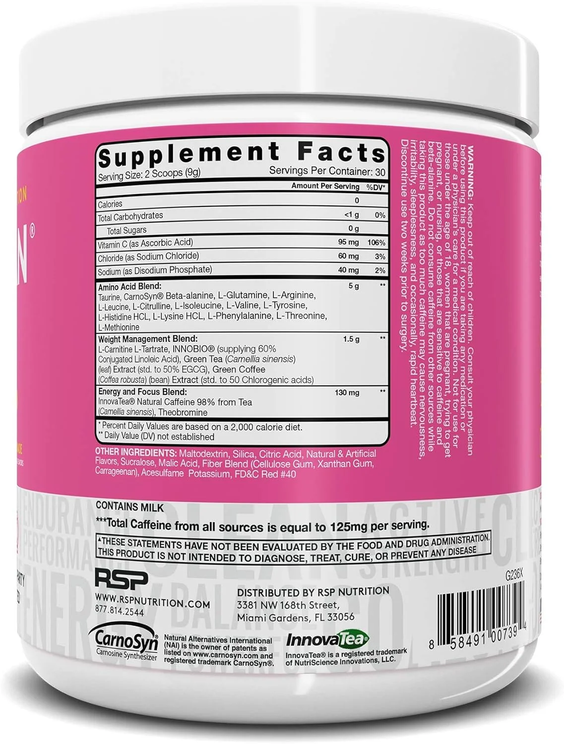 آمینولین انرژی قبل از تمرین (لیموناد صورتی 30 سروینگ) به همراه آمینولین ریکاوری بعد از تمرین (پانچ جزیره استوایی 30 سروینگ)