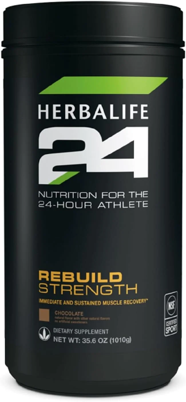 Herbalife 24 Rebuild Strength، شکلاتی، 1010 گرم Herbalife 24 Rebuild Strength، شکلاتی، 1010 گرم