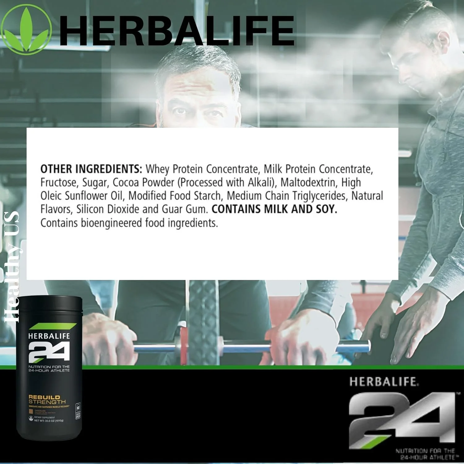 Herbalife 24 Rebuild Strength، شکلاتی، 1010 گرم Herbalife 24 Rebuild Strength، شکلاتی، 1010 گرم