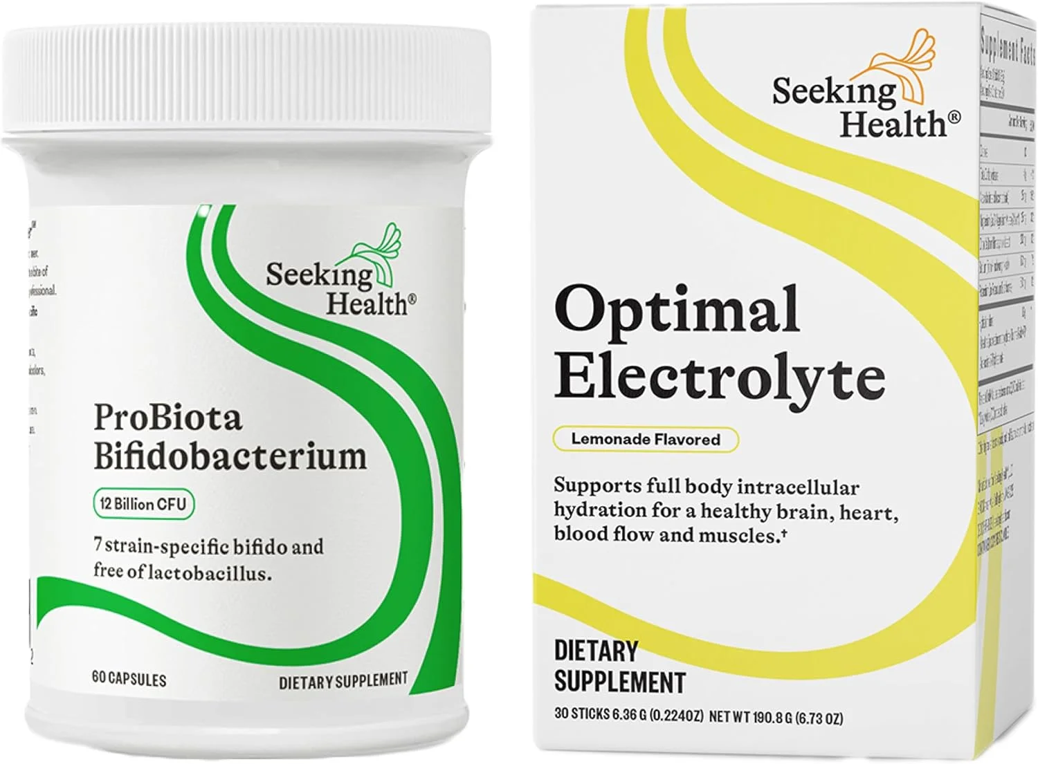 پروبیوتای بیفیدوباکتریوم و استیک های الکترولیت لیموناد—پروبیوتیک گوارشی و روده بزرگ به همراه الکترولیت لیموناد برای سلامت روده و انرژی (60 عدد) پروبیوتای بیفیدوباکتریوم و استیک های الکترولیت لیموناد—پروبیوتیک گوارشی و روده بزرگ به همراه الکترولیت لیموناد برای سلامت روده و انرژی (60 عدد)