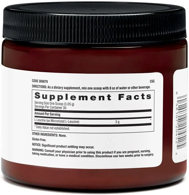 پودر ال-لوسین BEYOND RAW Chemistry Labs، سوخت رسانی به عضلات، 30 سروینگ پودر ال-لوسین BEYOND RAW Chemistry Labs، سوخت رسانی به عضلات، 30 سروینگ