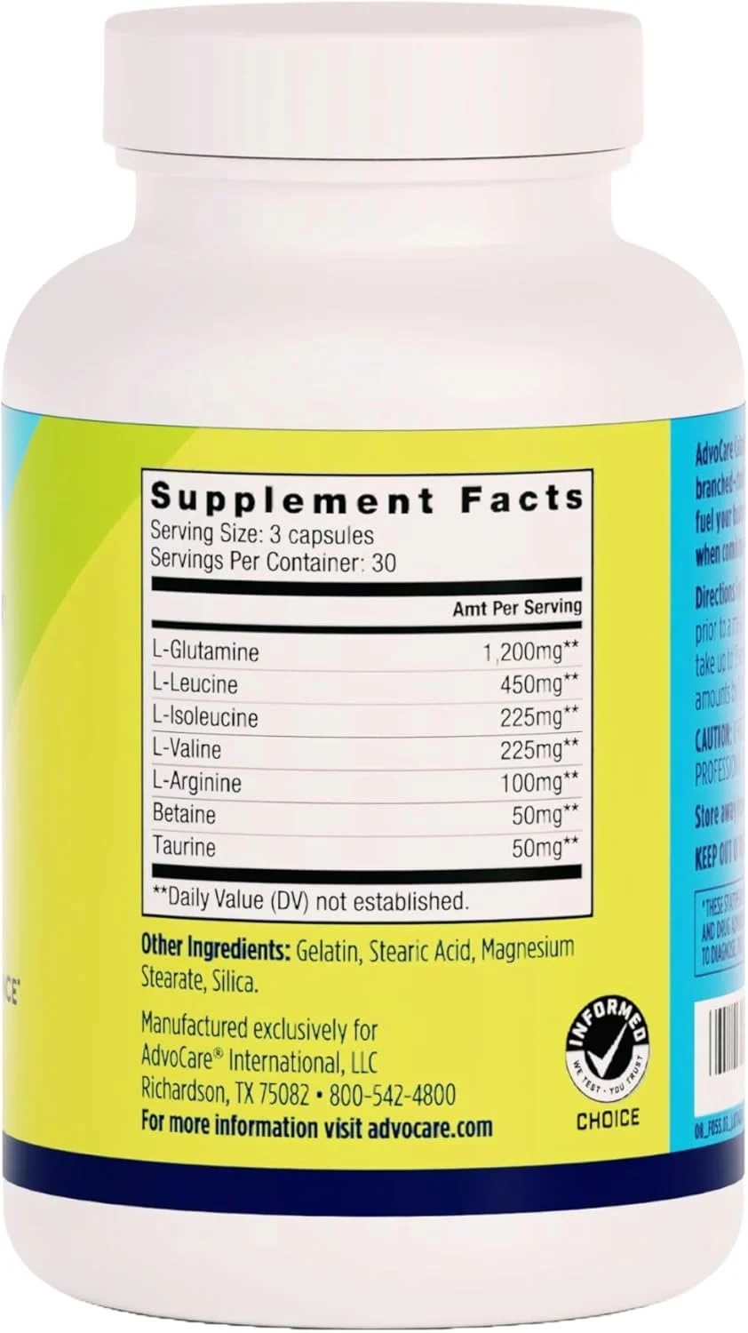 مکمل غذایی آمینو اسید AdvoCare Catalyst - مکمل BCAA با ال-آرژنین و ال-گلوتامین - پشتیبانی از رشد و ریکاوری عضلات* - 90 کپسول مکمل غذایی آمینو اسید AdvoCare Catalyst - مکمل BCAA با ال-آرژنین و ال-گلوتامین - پشتیبانی از رشد و ریکاوری عضلات* - 90 کپسول