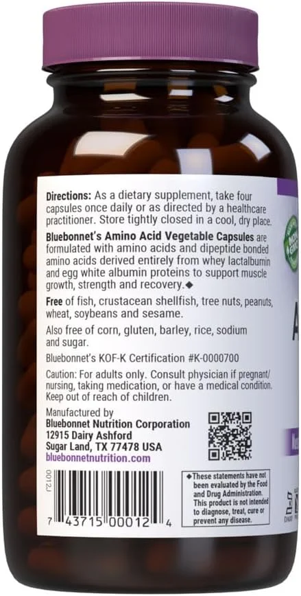کپسول های آمینو اسید ۷۵۰ میلی گرم بلوبونت، ۱۲۰ عدد کپسول های آمینو اسید ۷۵۰ میلی گرم بلوبونت، ۱۲۰ عدد