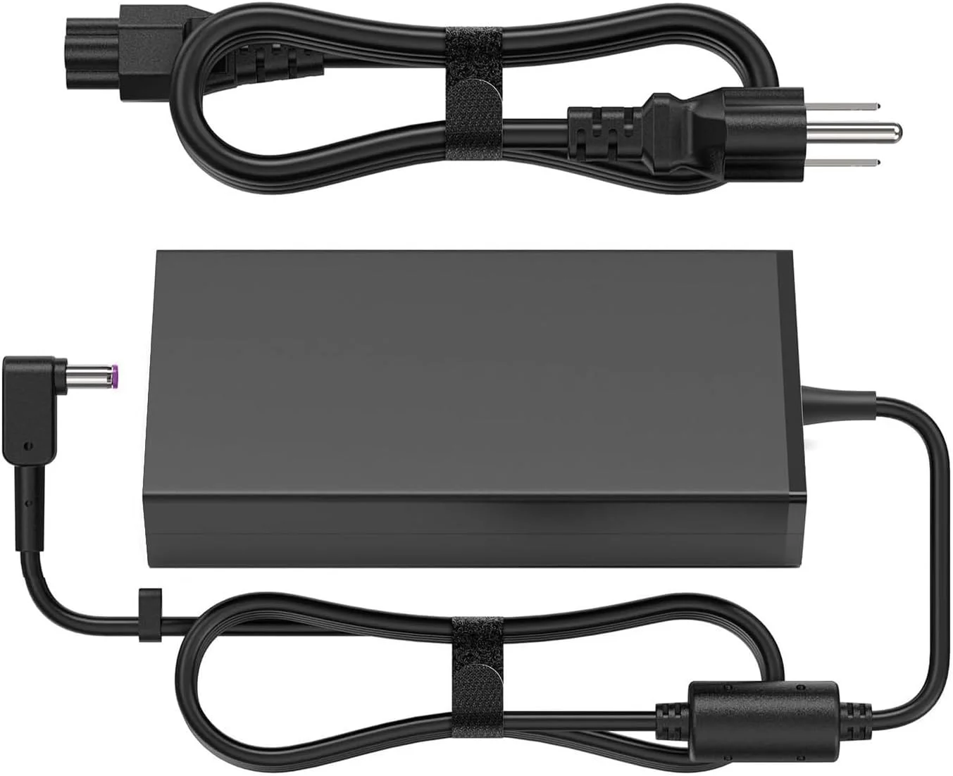 شارژر لپ تاپ 135 واتی سازگار با لپ تاپ گیمینگ ایسر نیترو 5 مدل AN515 و اسپایر 7 مدل A715، آداپتور AC با ولتاژ 19 ولت و جریان 7.1 آمپر، اندازه کانکتور 5.5 در 1.7 میلی متر