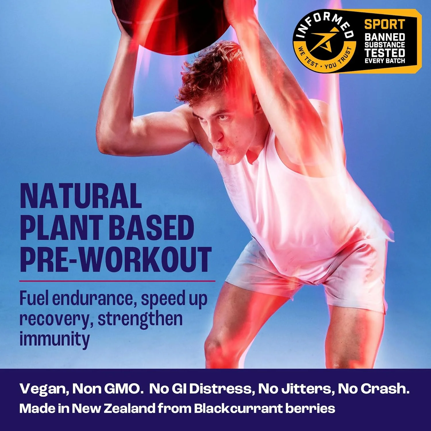 مکمل ورزشی گیاهی و طبیعی انگور فرنگی سیاه 2before، حاوی 120 میلیگرم کافئین | انرژی پاک، استقامت، ریکاوری | مناسب برای خانمها و آقایان | 10 بسته تکنفره | دارای گواهی Informed Sports مکمل ورزشی گیاهی و طبیعی انگور فرنگی سیاه 2before، حاوی 120 میلیگرم کافئین | انرژی پاک، استقامت، ریکاوری | مناسب برای خانمها و آقایان | 10 بسته تکنفره | دارای گواهی Informed Sports