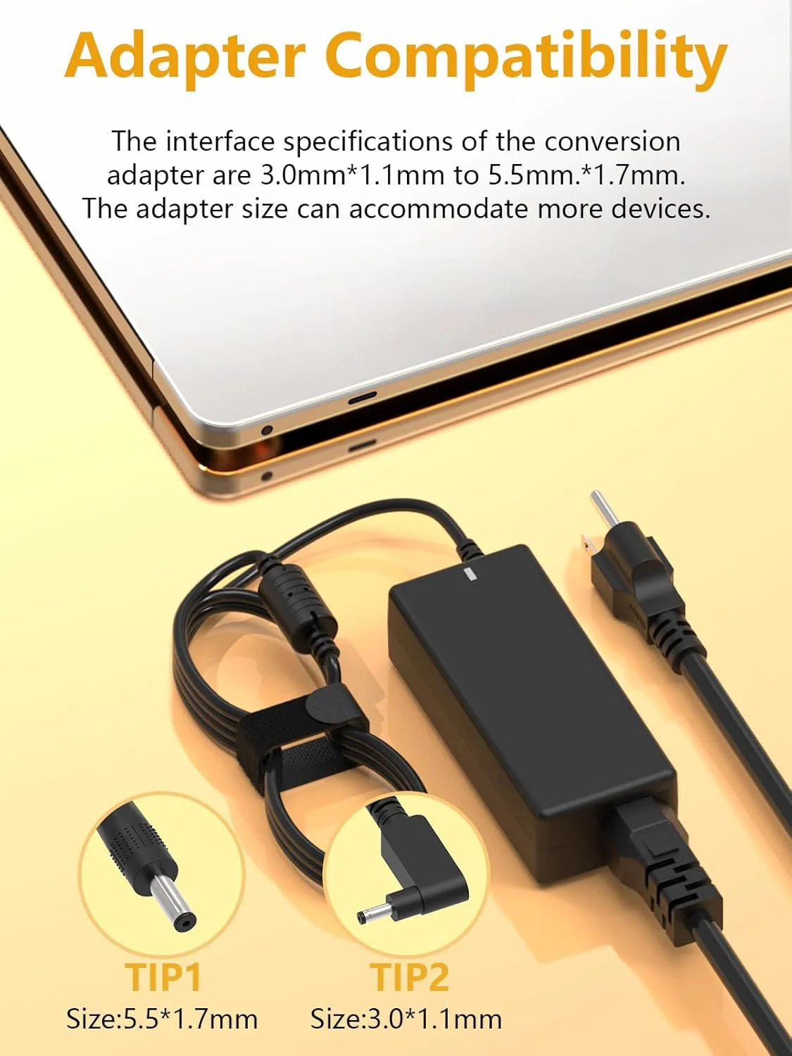 شارژر لپ تاپ 65 واتی سازگار با ایسر، آداپتور برق متناوب Haiyistar سازگار با تمام لپ تاپ های سری Acer-Swift، Aspire، Chromebook شارژر لپ تاپ 65 واتی سازگار با ایسر، آداپتور برق متناوب Haiyistar سازگار با تمام لپ تاپ های سری Acer-Swift، Aspire، Chromebook