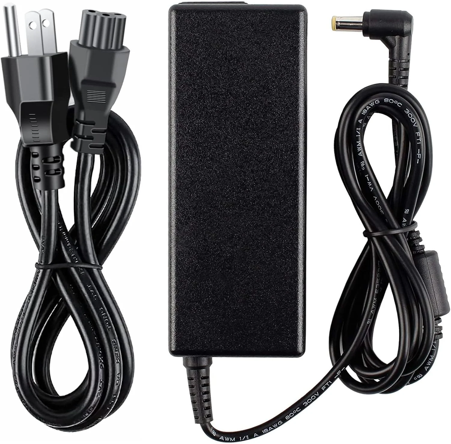 آداپتور AC مدل DTK 19V 4.74A 90W برای شارژر لپ تاپ ایسر، منبع تغذیه کامپیوتر نوت بوک (سازگار با 75W 65W)، اندازه کانکتور: 5.5x1.7mm