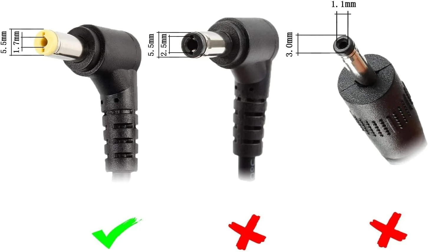 آداپتور AC مدل DTK 19V 4.74A 90W برای شارژر لپ تاپ ایسر، منبع تغذیه کامپیوتر نوت بوک (سازگار با 75W 65W)، اندازه کانکتور: 5.5x1.7mm آداپتور AC مدل DTK 19V 4.74A 90W برای شارژر لپ تاپ ایسر، منبع تغذیه کامپیوتر نوت بوک (سازگار با 75W 65W)، اندازه کانکتور: 5.5x1.7mm