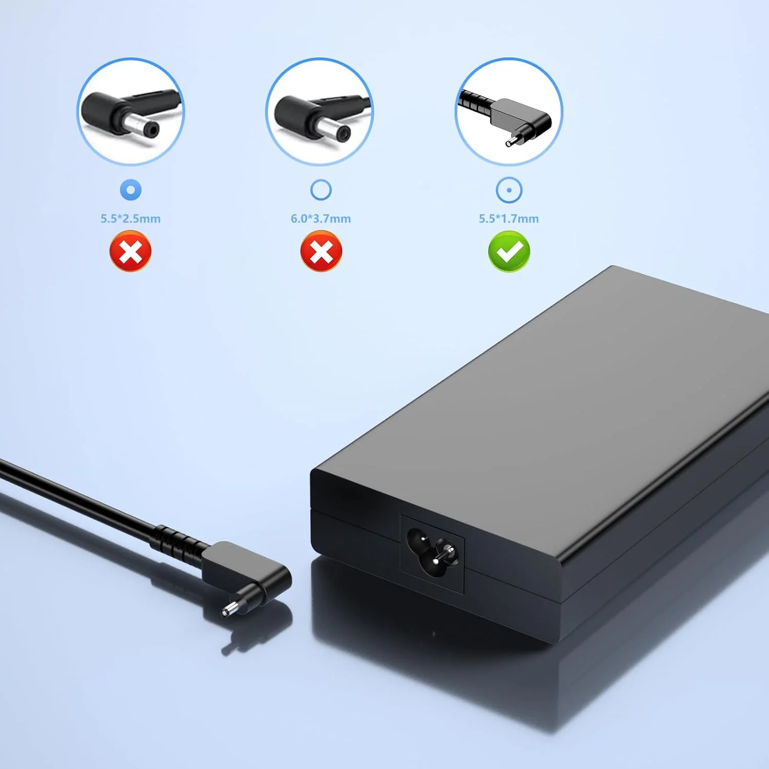 شارژر 135 واتی سازگار با لپتاپهای Acer Nitro 5 7 V15 V14 V16 16S، ANV15 ANV14 ANV16 AN515 AN517 ANV15-52 ANV15-52-586Z ANV15-52-76NK ANV17-61 ANV15-51 شارژر 135 واتی سازگار با لپتاپهای Acer Nitro 5 7 V15 V14 V16 16S، ANV15 ANV14 ANV16 AN515 AN517 ANV15-52 ANV15-52-586Z ANV15-52-76NK ANV17-61 ANV15-51