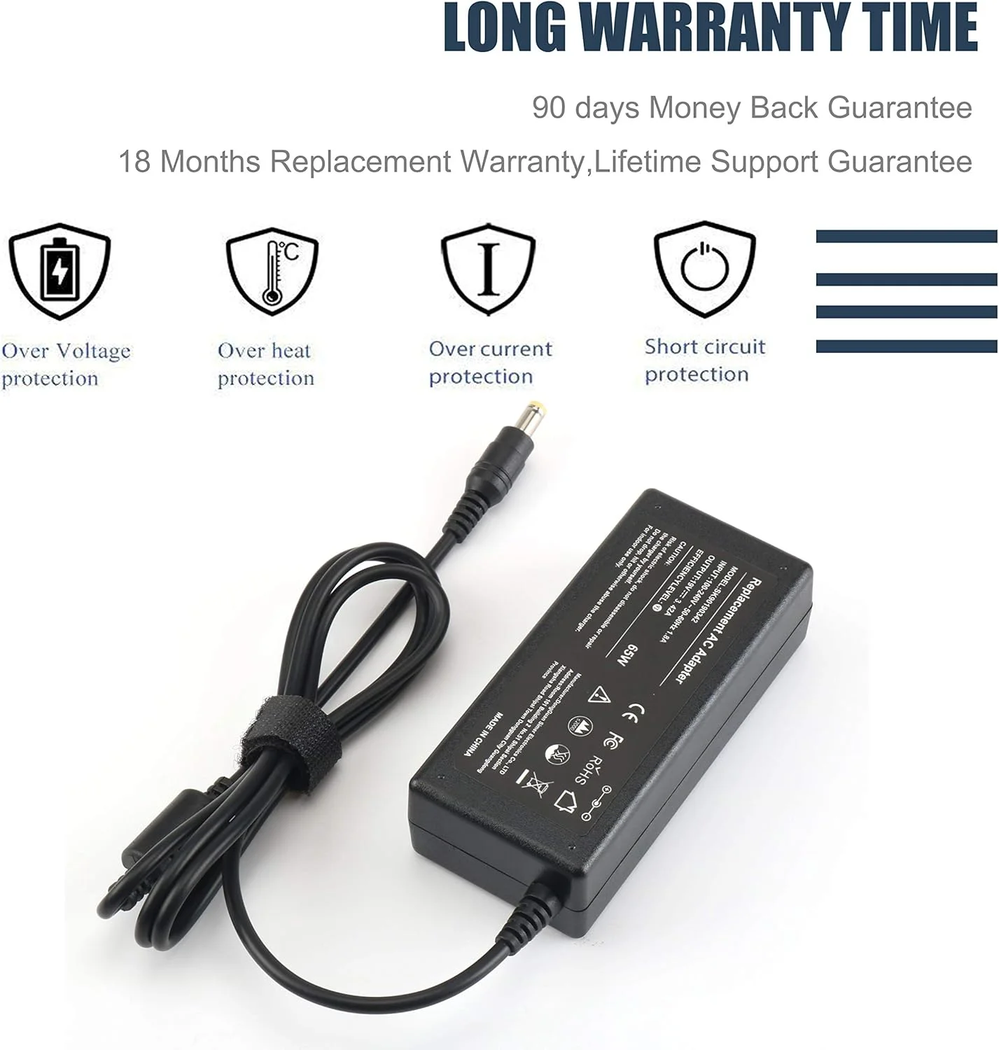 آداپتور 65 واتی / شارژر لپ تاپ / منبع تغذیه برای Acer Aspire 5 A515 A515-43 A515-51 :A515-43-R19L A515-51-58HD A515-51G-84SN A515-51-3509 A515-52-78MD A515-51G-53V6 A515-43-R5RE آداپتور 65 واتی / شارژر لپ تاپ / منبع تغذیه برای Acer Aspire 5 A515 A515-43 A515-51 :A515-43-R19L A515-51-58HD A515-51G-84SN A515-51-3509 A515-52-78MD A515-51G-53V6 A515-43-R5RE