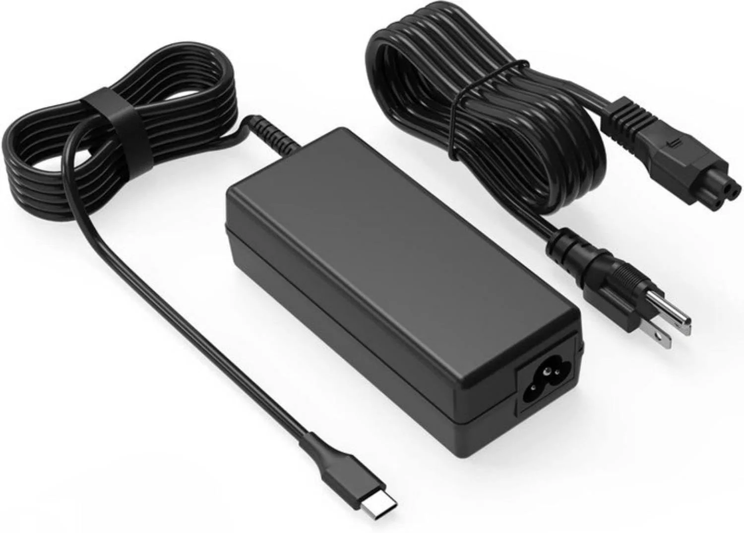 شارژر لپ‌تاپ 45 واتی USB C سازگار با Acer Chromebook Plus Spin CP CB Gateway 311 315 314 317 514 515 R752T A18-045N1A CB5-312T N18Q6 N19Q3 N19Q10 N20Q10 N21Q9 کابل برق Type C