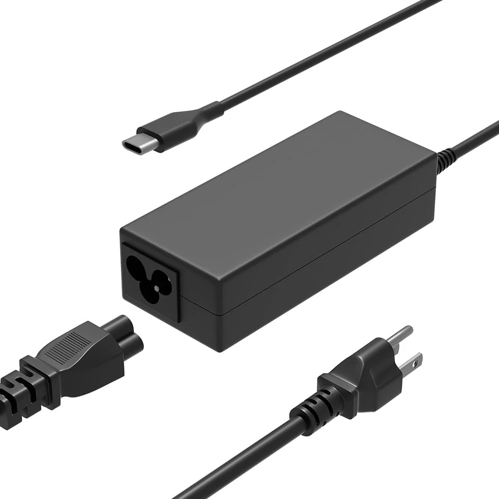 شارژر 45 واتی USB C سازگار با لپ تاپ لمسی Acer Chromebook Spin 15.6" 15 315 515 516 715 CP315 CP315-1H CB315-1H CB315-2H CB315-3H CB315-4H CB515-2H CB515-1H CB515-1W CB715 CBG516-1H