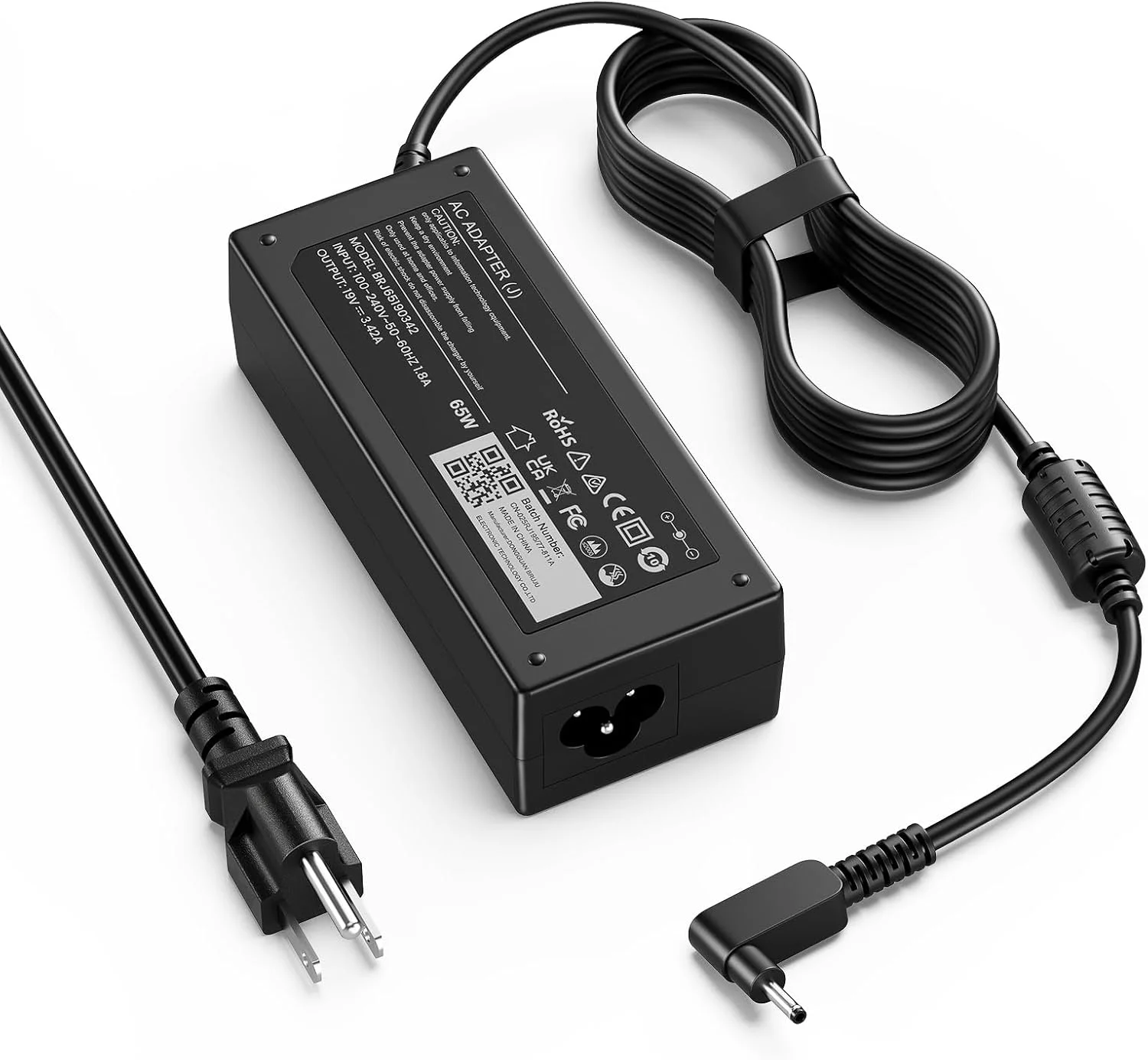 شارژر کروم‌بوک سازگار با Acer C720/C740/CB5-571/C910; CB3-431 & CB3-532; Spin 3/5; Switch Alpha 12; Aspire R13/R15 – جایگزین 65W/45W