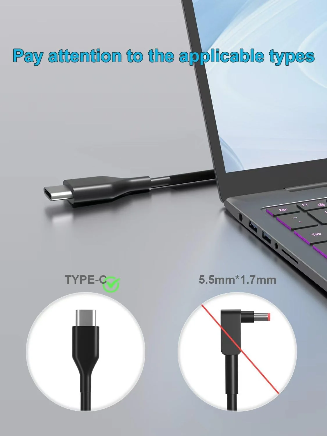 شارژر 45 واتی USB C سازگار با لپ تاپ لمسی Acer Chromebook Spin 15.6" 15 315 515 516 715 CP315 CP315-1H CB315-1H CB315-2H CB315-3H CB315-4H CB515-2H CB515-1H CB515-1W CB715 CBG516-1H شارژر 45 واتی USB C سازگار با لپ تاپ لمسی Acer Chromebook Spin 15.6" 15 315 515 516 715 CP315 CP315-1H CB315-1H CB315-2H CB315-3H CB315-4H CB515-2H CB515-1H CB515-1W CB715 CBG516-1H