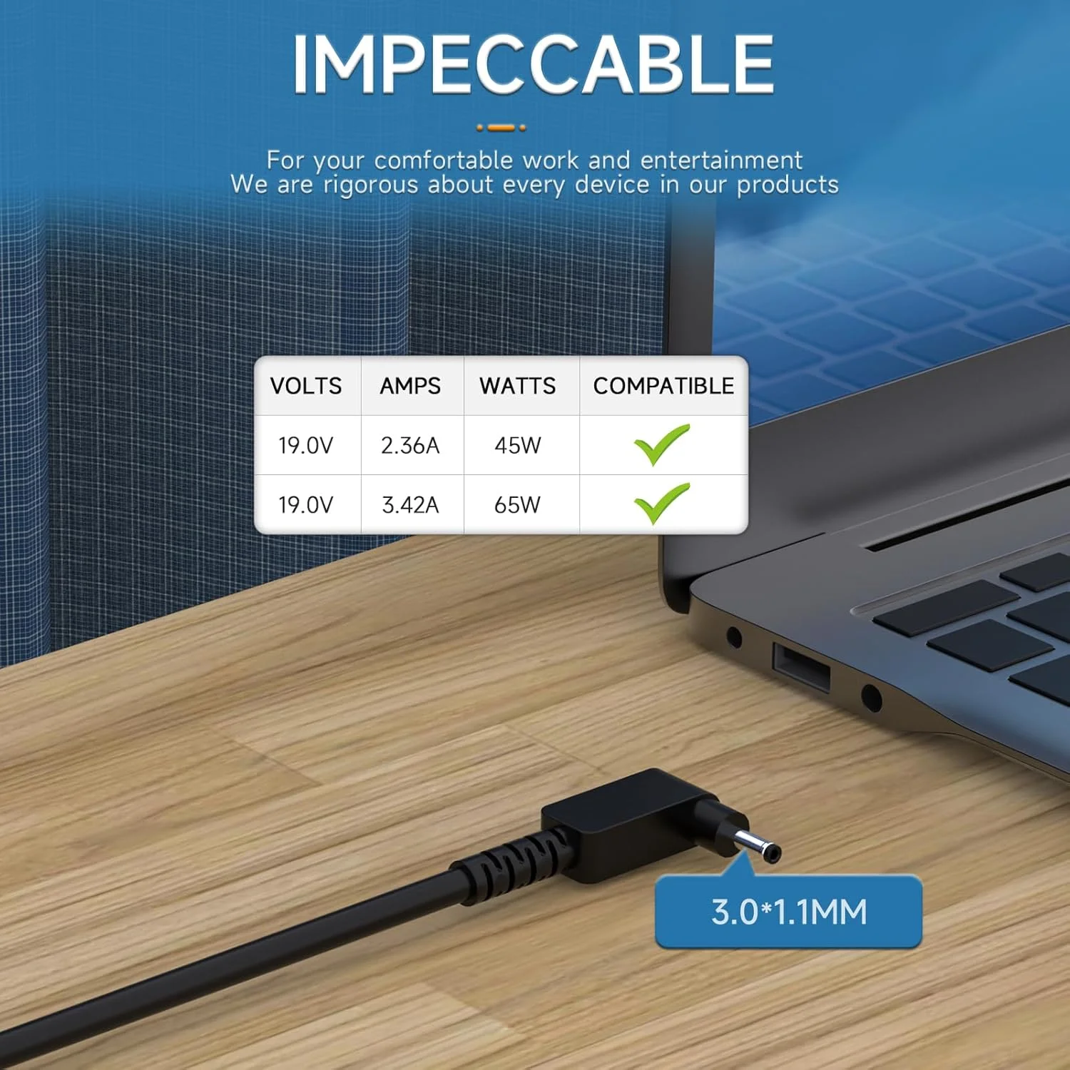 شارژر لپ تاپ 65 واتی سازگار با Acer Chromebook N15Q8 N15Q9 N16P1 11 R11 13 14 15، برای Chromebook CB3 CB5 C738T C740 C720 C720P؛ برای Aspire 3 5 S5 S7 P3، Spin 1 3 5 شارژر لپ تاپ 65 واتی سازگار با Acer Chromebook N15Q8 N15Q9 N16P1 11 R11 13 14 15، برای Chromebook CB3 CB5 C738T C740 C720 C720P؛ برای Aspire 3 5 S5 S7 P3، Spin 1 3 5