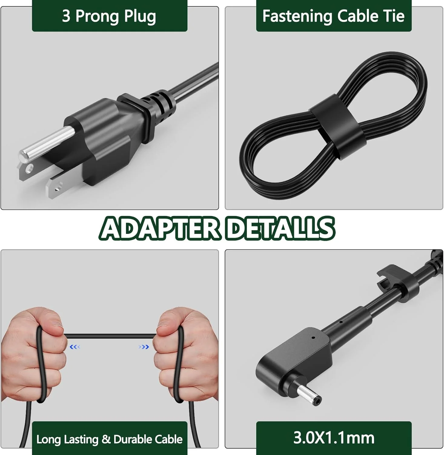 آداپتور برق 45 واتی برای لپتاپهای سری Acer Aspire A315-23, A315-24P, A315-35, A317-53, A317-54, A317-55P, Aspire 1 و 3 آداپتور برق 45 واتی برای لپتاپهای سری Acer Aspire A315-23, A315-24P, A315-35, A317-53, A317-54, A317-55P, Aspire 1 و 3