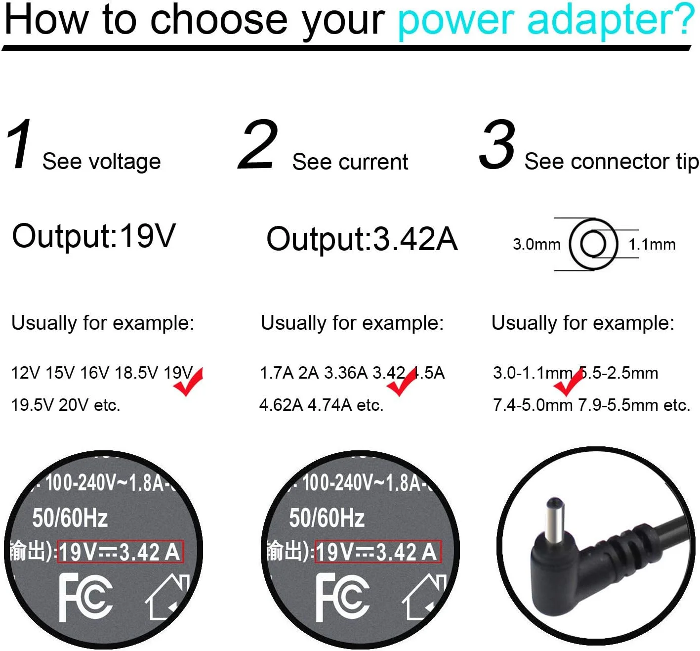 شارژر 65W 45W برای لپ تاپ های Acer Aspire سری 1 3 5 مدل های A315-23 A315-24P A315-24PT A315-58 A315-59 A515-44 A515-45 A515-46 A515-54 A515-55 A515-56 A115-32 N20C5 N15Q9 S5-371 S7-392 شارژر 65W 45W برای لپ تاپ های Acer Aspire سری 1 3 5 مدل های A315-23 A315-24P A315-24PT A315-58 A315-59 A515-44 A515-45 A515-46 A515-54 A515-55 A515-56 A115-32 N20C5 N15Q9 S5-371 S7-392