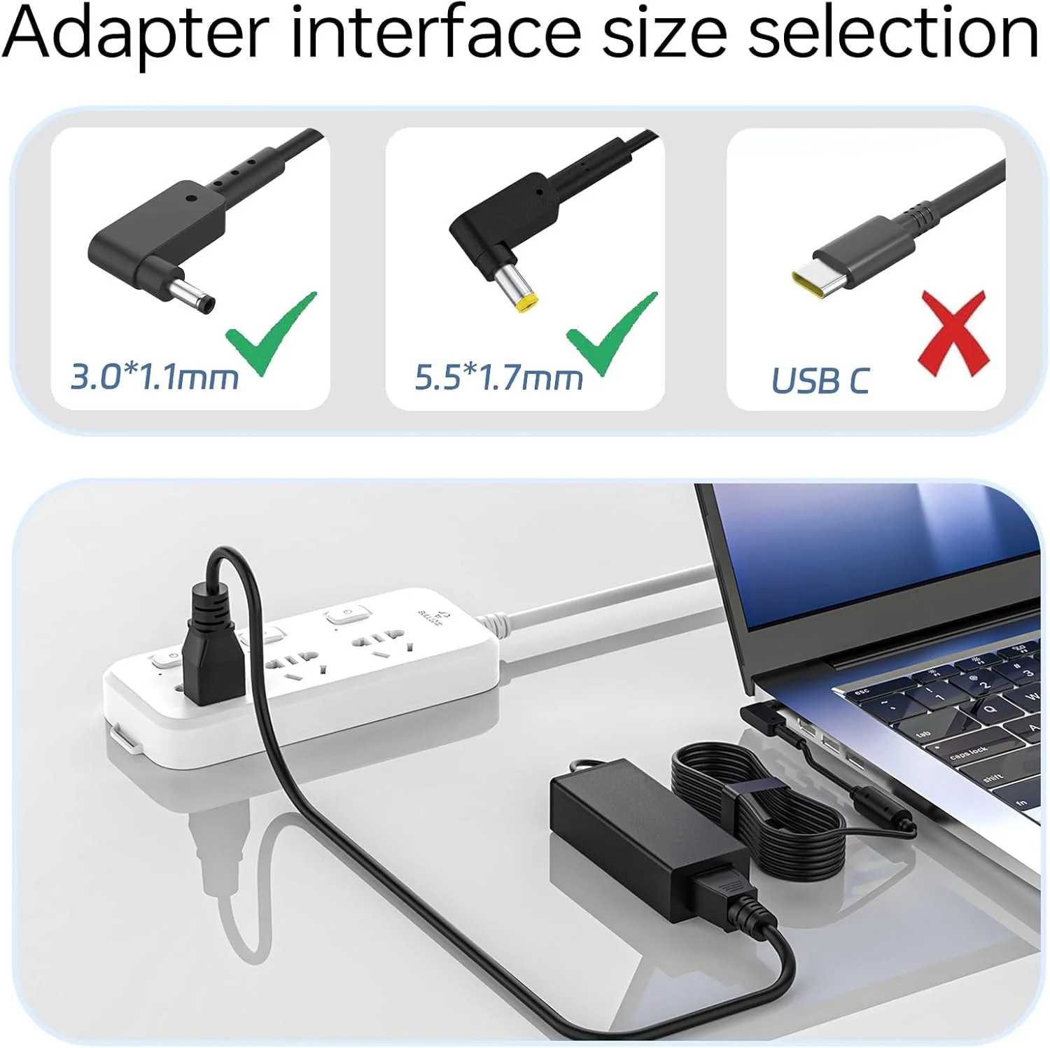 شارژر لپ تاپ 65 واتی 19 ولتی مناسب برای Acer Aspire 3 5 A315-23 A315-35 A515-45 A515-46 A515-54 A515-55 A515-56 N19Q7 N19Q8 N22C6 آداپتور سیم برق شارژر لپ تاپ 65 واتی 19 ولتی مناسب برای Acer Aspire 3 5 A315-23 A315-35 A515-45 A515-46 A515-54 A515-55 A515-56 N19Q7 N19Q8 N22C6 آداپتور سیم برق