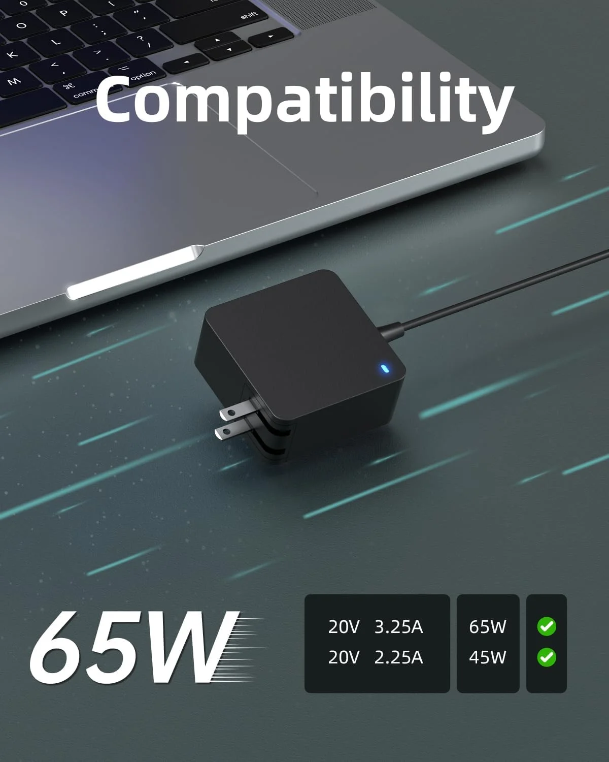 شارژر Superer مناسب برای لپ تاپ لنوو، Ideapad 1 3 5، Slim 3 5 7، S340 S145 330 320 310، Flex 5 4 14 15، V14 V15 V17، نسخه ارتقا یافته، دوشاخه تاشو، کابل برق بلندتر، چراغ شارژ، 65W 45W شارژر Superer مناسب برای لپ تاپ لنوو، Ideapad 1 3 5، Slim 3 5 7، S340 S145 330 320 310، Flex 5 4 14 15، V14 V15 V17، نسخه ارتقا یافته، دوشاخه تاشو، کابل برق بلندتر، چراغ شارژ، 65W 45W