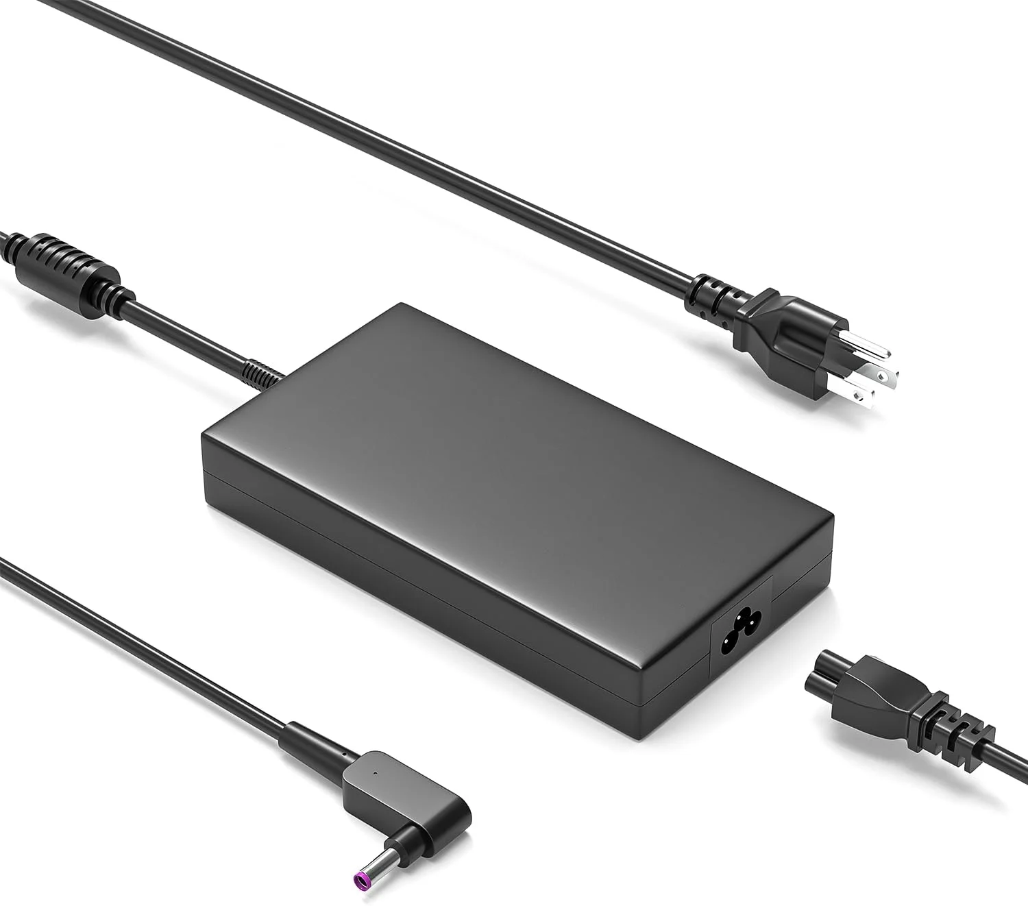 شارژر لپ تاپ 135 واتی سازگار با Acer Nitro 5 7 AN515 AN515-51 AN515-41 AN515-53 AN515-52 AN515-43 AN515-54 AN517-51 N18C4 N18C3 AN515-55 AN715-51 AN715-52 Nitro V 16 15 به همراه کابل برق