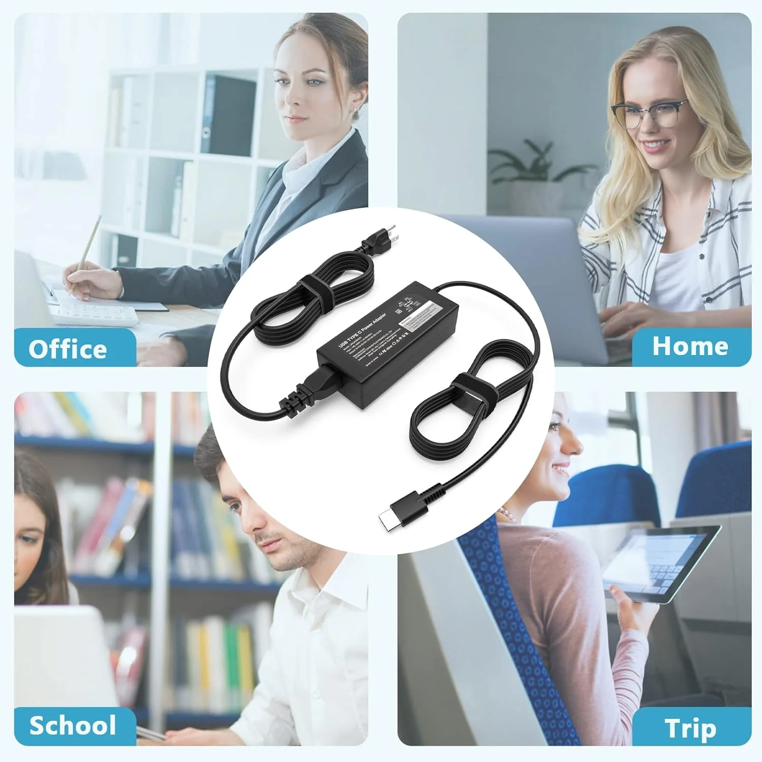 شارژر 45 واتی USB C سازگار با Acer Chromebook مدلهای A18-045N1A, A16-045N1A, N17Q9, N17Q8, N18Q12, N18Q5, N18Q6, N16Q10, N17Q5, N18Q3, N19Q3، آداپتور برق لپتاپ Type C شارژر 45 واتی USB C سازگار با Acer Chromebook مدلهای A18-045N1A, A16-045N1A, N17Q9, N17Q8, N18Q12, N18Q5, N18Q6, N16Q10, N17Q5, N18Q3, N19Q3، آداپتور برق لپتاپ Type C