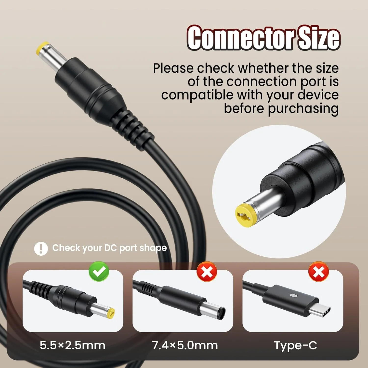 شارژر لپ تاپ 65 واتی سازگار با Acer Aspire E15 E5 E5-575 E5-521 R3 R3-471 Aspire 5 V5 V3 R7 M5 S3 E1 ES1 ES1-511 ES1-531 ES1-111M PA-1650-86 5742 5750 5349 N15Q1 به همراه سیم برق شارژر لپ تاپ 65 واتی سازگار با Acer Aspire E15 E5 E5-575 E5-521 R3 R3-471 Aspire 5 V5 V3 R7 M5 S3 E1 ES1 ES1-511 ES1-531 ES1-111M PA-1650-86 5742 5750 5349 N15Q1 به همراه سیم برق