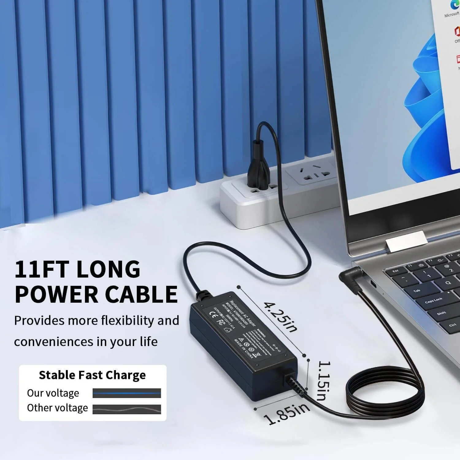 شارژر لپتاپ 65 واتی برای سری Acer Aspire 3 5 مدلهای A315 A315-24P A315-24P-R7VH A317-53 A515-43 A515-44 A515-46 A515-57 A515-54 A515-54G-73WC A515-55 A515-56 R5-571TG با سیم برق N20C5 N15Q8 N15Q9 شارژر لپتاپ 65 واتی برای سری Acer Aspire 3 5 مدلهای A315 A315-24P A315-24P-R7VH A317-53 A515-43 A515-44 A515-46 A515-57 A515-54 A515-54G-73WC A515-55 A515-56 R5-571TG با سیم برق N20C5 N15Q8 N15Q9