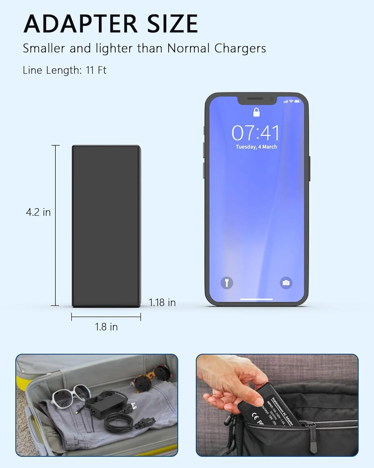 شارژر 65 واتی سازگار با لپتاپهای سری Acer Aspire E1 E5 ES1 V3 V5 مدلهای N23C3 N20C6 N20C5 N20C4، N22C6 N22C5 N16P1 N19H2 N20C12 شارژر 65 واتی سازگار با لپتاپهای سری Acer Aspire E1 E5 ES1 V3 V5 مدلهای N23C3 N20C6 N20C5 N20C4، N22C6 N22C5 N16P1 N19H2 N20C12