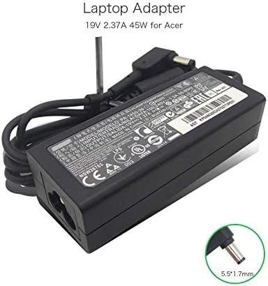 آداپتور AC لپ تاپ 19V 2.37A 45W 5.5 * 1.7mm سازگار با ACER 13-045N2A A045R021L ADP-45HE B PA-1450-26 منبع تغذیه شارژر